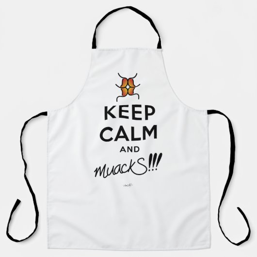 保静とmackS!!! エプロン (正面)