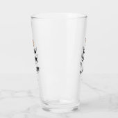 保静とmackS!!!ガラスコップ タンブラーグラス (左)