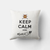 保静とmackS!!! クッション (裏面)