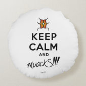 保静とmackS!!! ラウンドクッション (裏面)