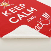 保静とmackS!!!赤(&H) シェルパブランケット (3/4)