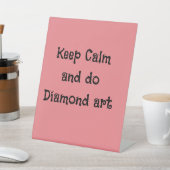 保静にダイヤモンドを作る 台座サイン (インサイチュ)