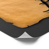 保静に言う ポスター (角)