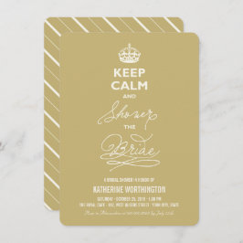 保静シャワーザブライドおもしろいブライダルシャワー 招待状