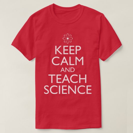 保静教え科学おもしろい先生 Tシャツ (デザイン正面)