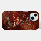 保静衣服ハイヒールホラー Case-Mate iPhoneケース (裏面 (横))