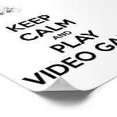 保静遊テレビゲーム ポスター (角)