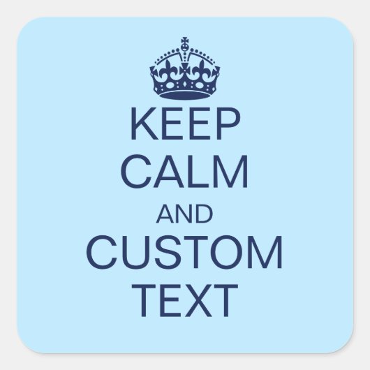 保静[カスタム文字] スクエアシール (正面)