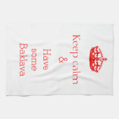 保静 – バクラバ キッチンタオル (横)