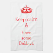 保静 – バクラバ キッチンタオル (縦)