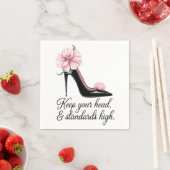 保頭と標準の高いココシャネル スタンダードカクテルナプキン (インサイチュ)