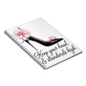 保頭と標準の高いココシャネル ノートブック (右側)