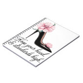 保頭と標準の高いココシャネル ノートブック (左側)