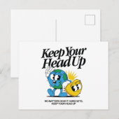 保頭は懸命も無い シーズンポストカード (正面/裏面)