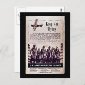 保飛んでいる ポストカード (正面/裏面)