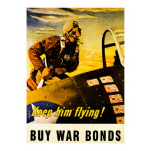 保飛んでいる!戦争買債 – ヴィンテージ第2次世界大戦
