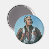 保飛んでいる～Tuskeege Airman マグネット (正面/裏面)