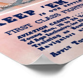 保飛んでいるEM - – 第二次世界大戦 ポスター (角)