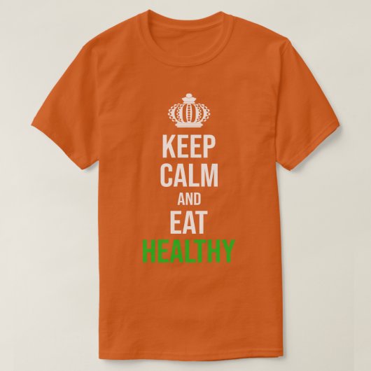 保食べいおもしろい贈り物 Tシャツ (デザイン正面)