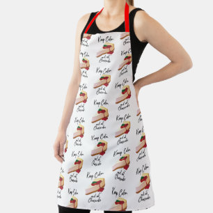 保食べの女の子を冷静に扱う エプロン