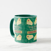 保食べの女の子を冷静に扱う マグカップ (正面左)