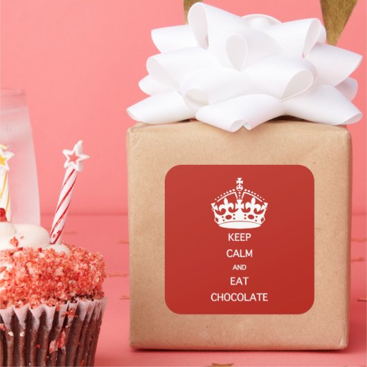 保食べチョココ スクエアシール (パーティー)