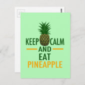 保食べパイン ポストカード (正面/裏面)