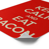 保食べベーコンポスター ポスター (角)