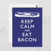 保食べベーコン ポストカード (正面/裏面)