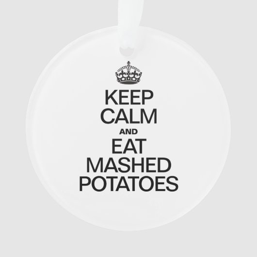 保食べマッシュポテト オーナメント (正面)