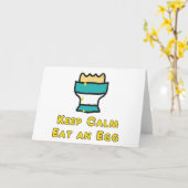 保食べ卵を冷ます カード (黄色い花)