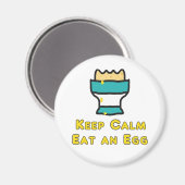 保食べ卵を冷ます マグネット (正面/裏面)