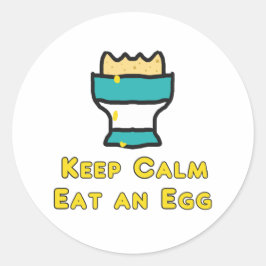 保食べ卵を冷ます ラウンドシール