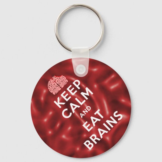 保食べ脳 キーホルダー (正面)