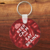 保食べ脳 キーホルダー (正面)