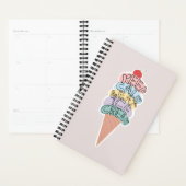 保食べ落ち着いたアイス プランナー手帳 (ディスプレー)