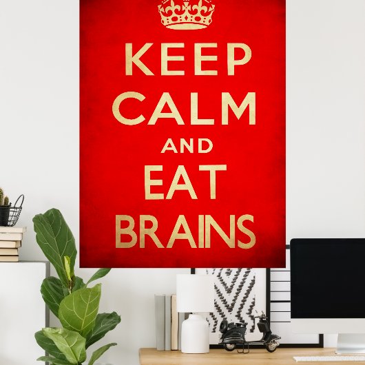 保食べ頭 ポスター (ホームオフィス)