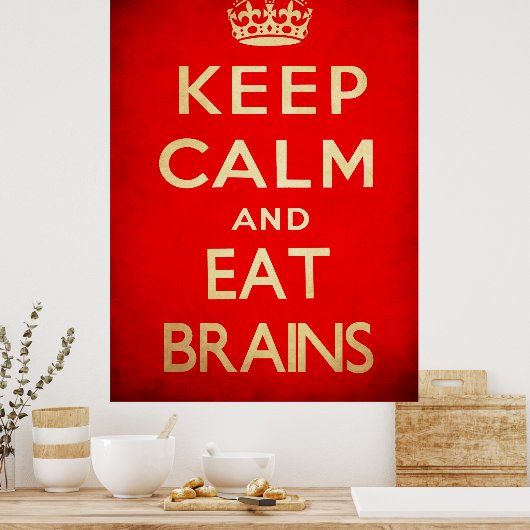 保食べ頭 ポスター (キッチン)