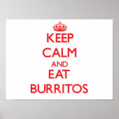 保食べBurritos ポスター (正面)