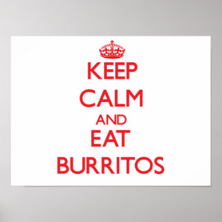 保食べBurritos ポスター