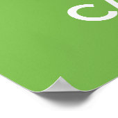 保食べCalm and Candyポスタープリント ポスター (角)