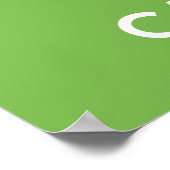 保食べCalm and Candyポスタープリント ポスター (角)