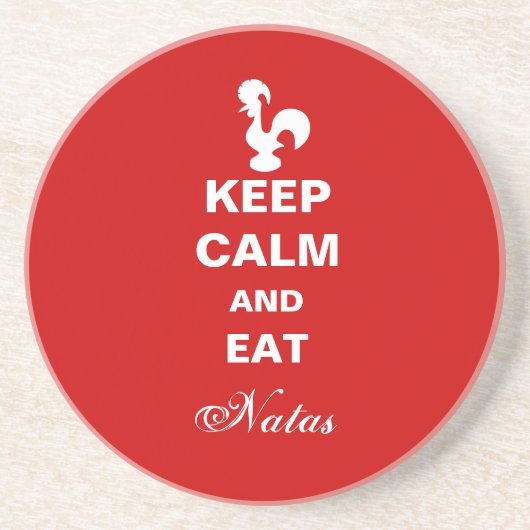 保食べNatasコルクコースター コースター (正面)