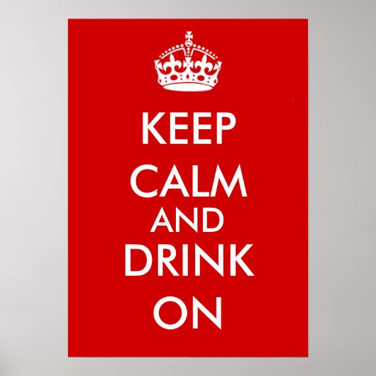 保飲み過ぎる ポスター (正面)