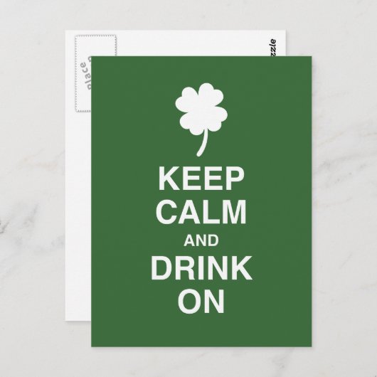 保飲む ポストカード (正面/裏面)