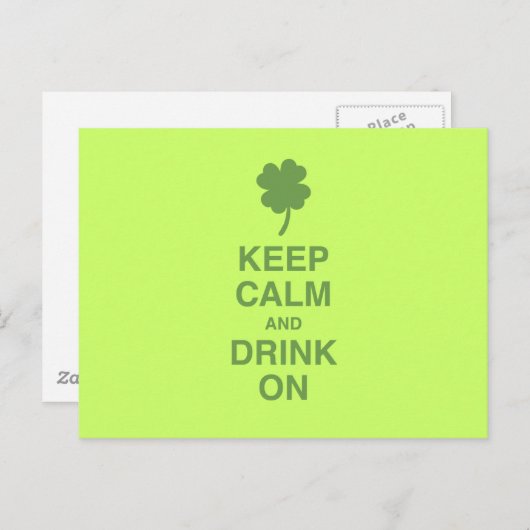 保飲む ポストカード (正面/裏面)