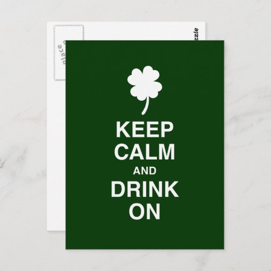 保飲む ポストカード (正面/裏面)