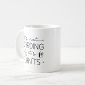 保養植物 コーヒーマグカップ (正面左)