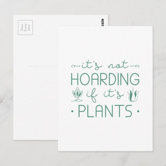 保養植物 ポストカード (正面/裏面)