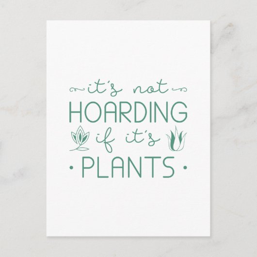 保養植物 ポストカード (正面)